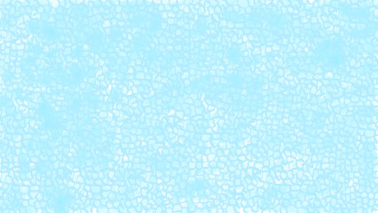 鱗模様の背景　手描きペン風の壁紙　淡いアクアブルーのテイスト