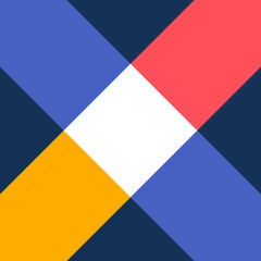 Obraz premium Abstract drawing in Bauhaus style