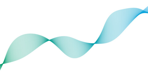 Abstract wave line. Digital frequency equalizer. digital Stylized line art background. Vector illustration.