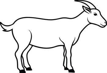 A goat silhouette