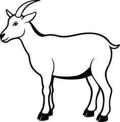 A goat silhouette