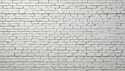 Una pared de ladrillo blanco
