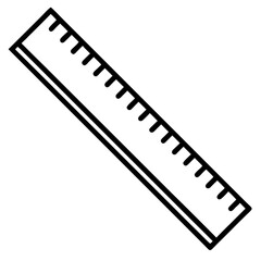 Modern Minimalism Ruler Flight Vector Art