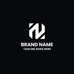 N letter logo