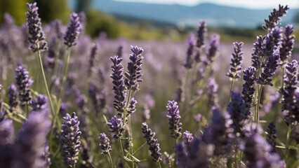 Obraz premium lavender field region