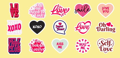 Valentine's day nice sticker