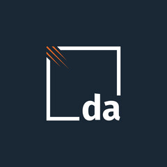 initial monogram letter  logo with creative design.