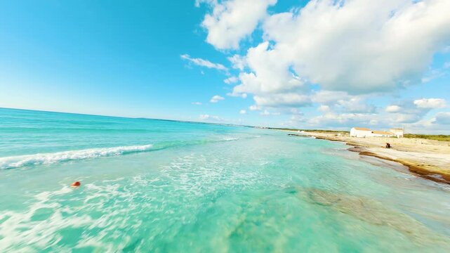 Mallorca Es Trenc Beach FPV Flight
