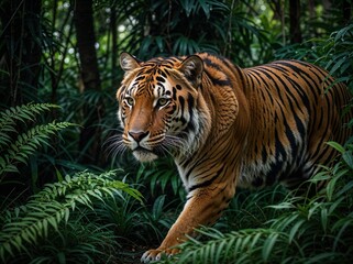 Obraz premium tiger in the wild