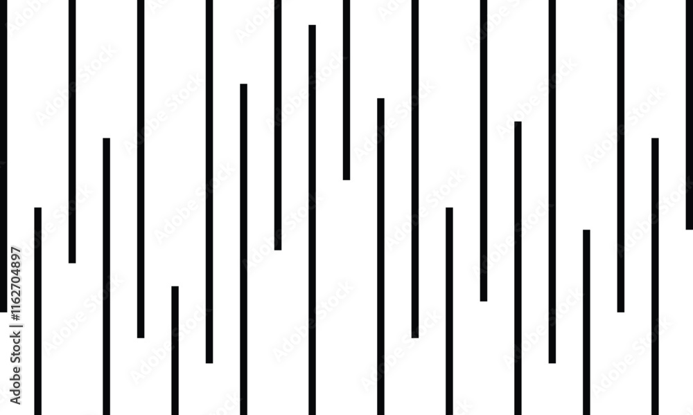 Aufkleber abstract seamless geometric vertical line pattern art.
