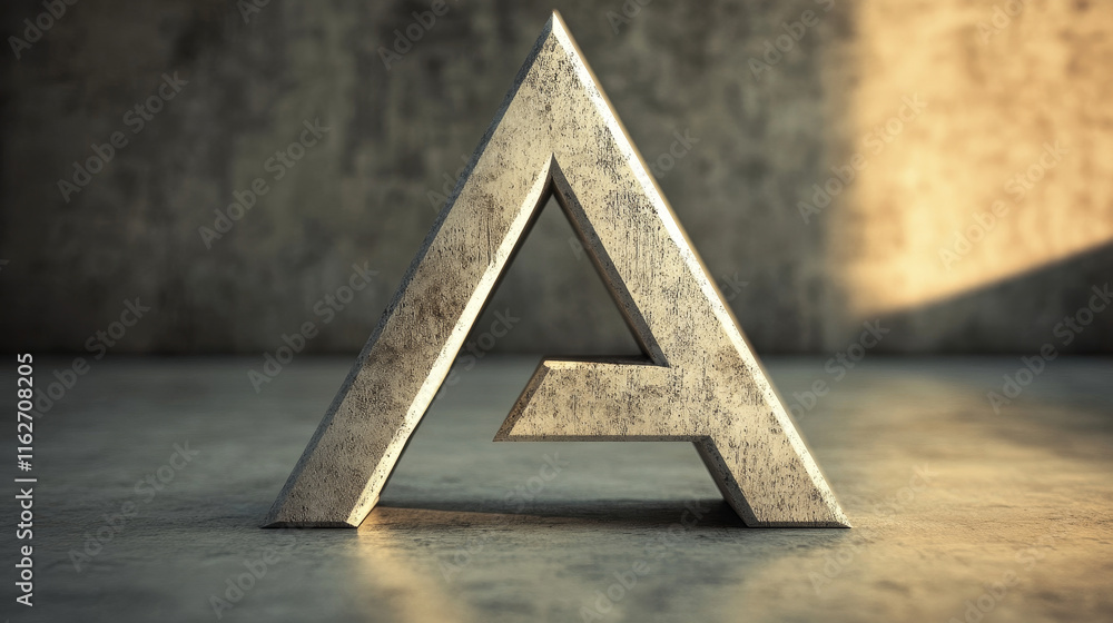 Fototapete set of alphabet symbols and icons of letter a, such logos. rasterized version also available in gall