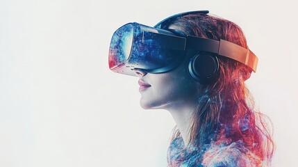 Virtual reality goggles immersive technologies interactive content future exploration
