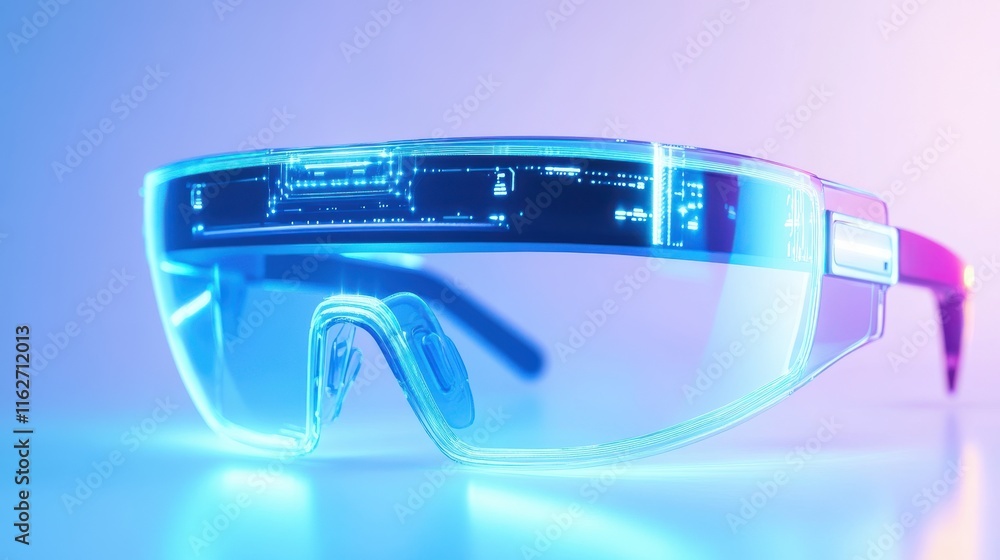 Poster interactive technology expo discovering user experience with augmented reality glasses