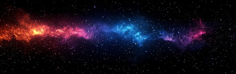 Fototapeta premium Stunning cosmic background with space-inspired theme