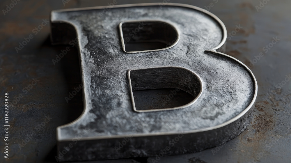 Fototapete set of alphabet symbols and elements of letter b - also as emblem, such a logo. jpeg version also av