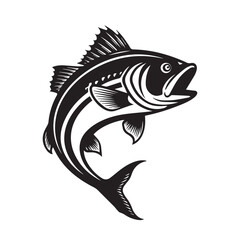 fish vector silhouette