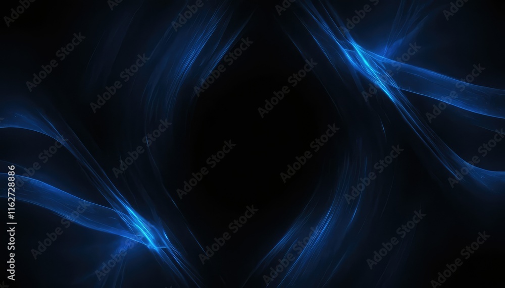 Poster abstract background of flowing waves design 7