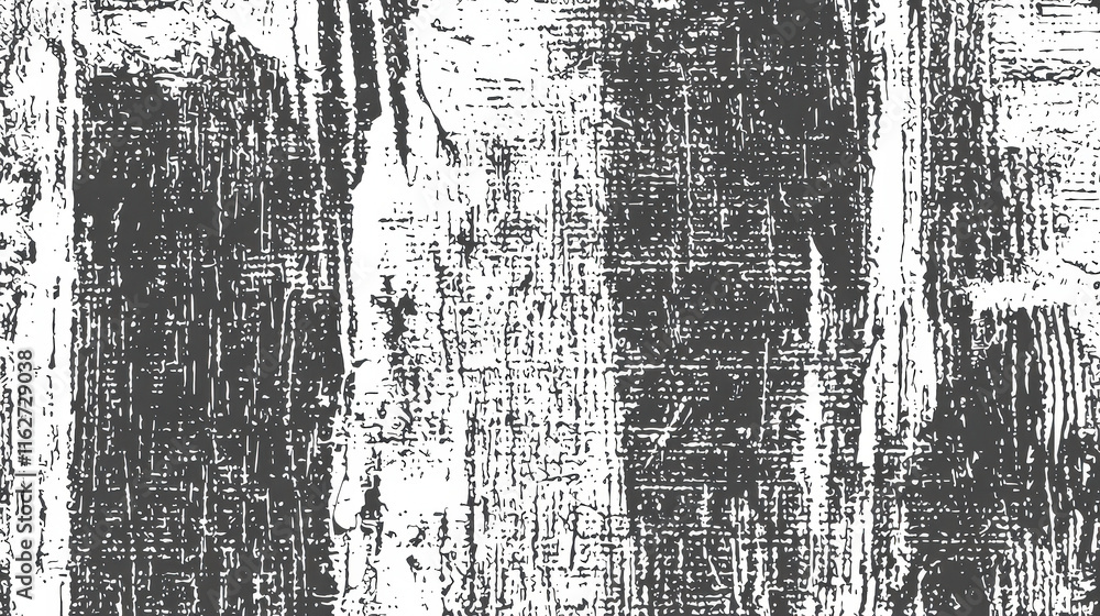 Fototapete a close-up view reveals a textured wooden surface featuring distinct grain patterns in black and whi
