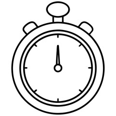 Vector Art Exam Countdown Timer