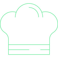 Chef icon single vector illustration