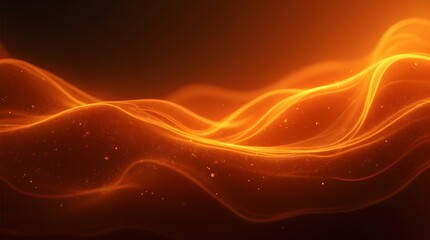 Fototapeta premium Black brown red burnt orange amber yellow gold white abstract background. Color gradient ombre blend blur flow fluid. Noise grain mesh. Bright light fire hot glitter neon glow. Line wave. Design