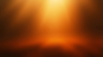 Naklejka premium Radiant Warmth: An Abstract Fusion of Amber, Orange, and Earthy Tones with Soft Blurred Lighting, 