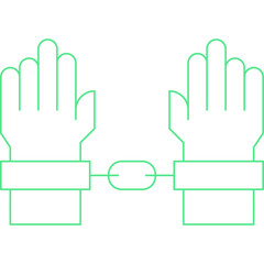 Slavery icon single vector illustration