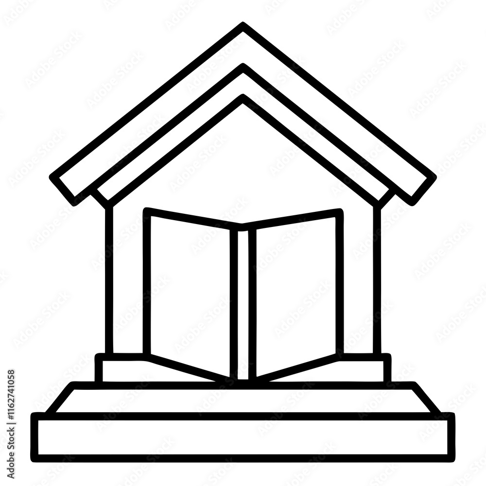 Fototapete Abstract Knowledge Network Vector Graphics