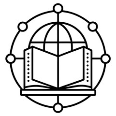 Abstract Knowledge Network Vector Graphics