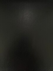 Black faux leather texture. material fabric