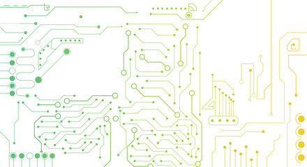 Circuit Board Technology Copy Space Vector Background.