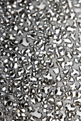 Close Up of Water Droplets Condensation Glittery Water Background