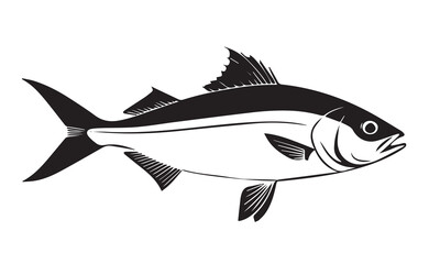 fish vector silhouette