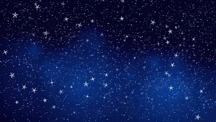 Fototapeta premium Enchanting Winter Background with Snowflakes, Frosty Trees, and Cozy Christmas Lights – Perfect for Holiday Themes and Festive Designs