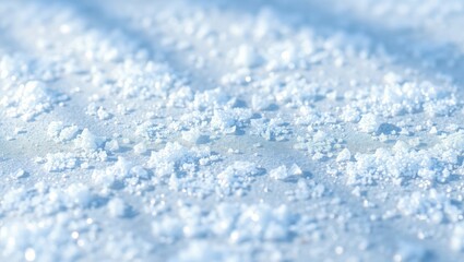 Obraz premium Enchanting Winter Background with Snowflakes, Frosty Trees, and Cozy Christmas Lights – Perfect for Holiday Themes and Festive Designs