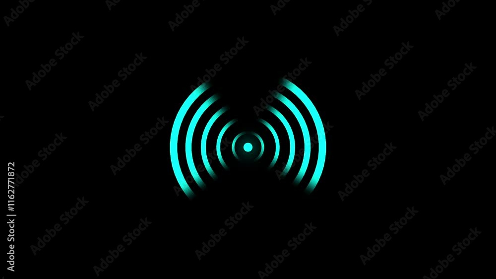 Poster wi-fi wireless internet network net connection icon logo wi-fi . technology wireless signal icon .