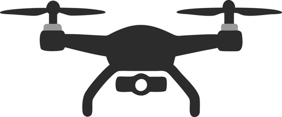 Drone silhouette vector Illustration art 