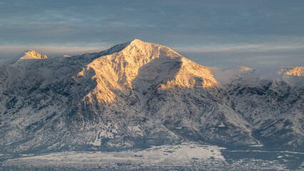 Sunrise on Ben Lomond