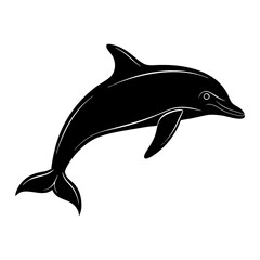 Dolphin Silhouette vector silhouette