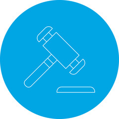 Laws icon single vector illustration