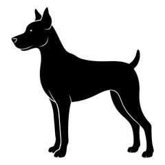 Dog Silhouette vector silhouette