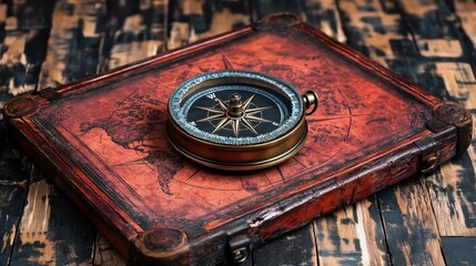 Antique Map. forebears Kubernetes backup Hosting core assest Geospatial data science Self-knowledge Telegram channel 1440 Daily Digest Novel Trust & Will Vintage brass compass old leather book naviga