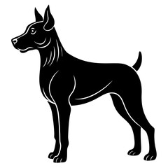 Dog Silhouette vector silhouette