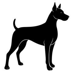 Dog Silhouette vector silhouette