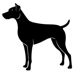 Dog Silhouette vector silhouette