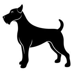 Dog Silhouette vector silhouette