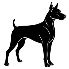 Dog Silhouette vector silhouette