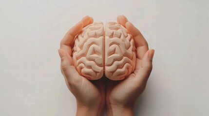 Creative depiction of emotional connections and mental health care concepts