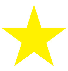 Star icon. Simple flat style. Vector illustration EPS 10. Can be used as a PNG format image.