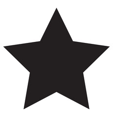 Star icon. Simple flat style. Vector illustration EPS 10. Can be used as a PNG format image.